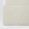 Max Mara Cashmere Beanie in White