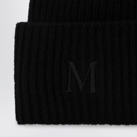 Max Mara Cashmere Beanie in Black