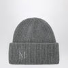 Max Mara Cashmere Beanie in Light Grey