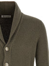 Brunello Cucinelli Malfilé Cotton Cardigan