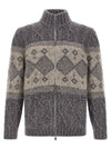 Brunello Cucinelli Chiné Yarn Cardigan