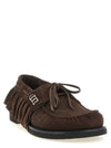 J.w.anderson Suede Volant Boat Shoe