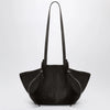 Yuzefi Mochi Bag in Ganache Suede Leather