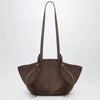 Yuzefi Mochi Bag in Nutmeg Suede Leather