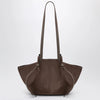 Yuzefi Mochi Bag in Nutmeg Suede Leather