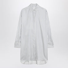  Max Mara Oversized striped silk shirt