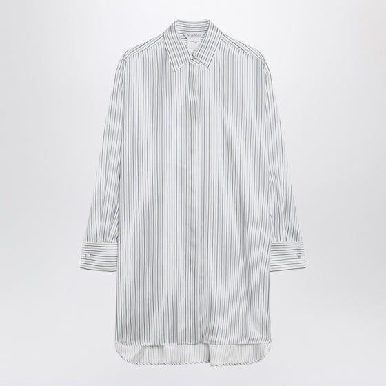 Max Mara Oversized striped silk shirt