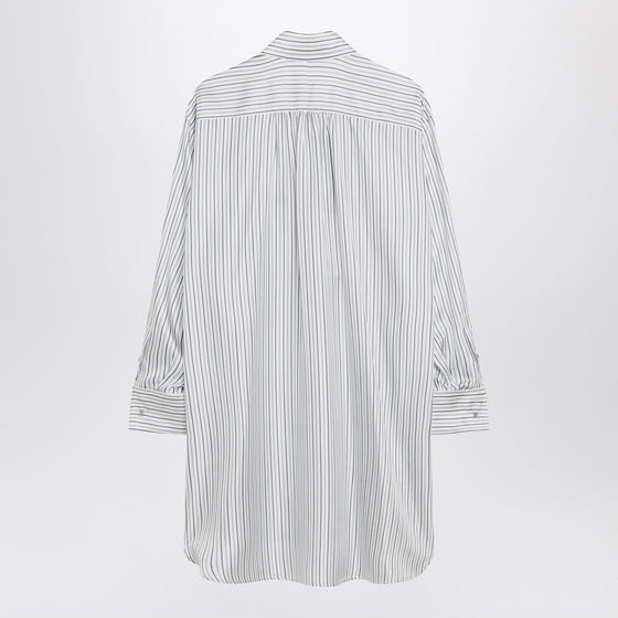 Max Mara Oversized striped silk shirt