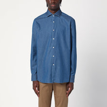  XACUS Blue denim shirt