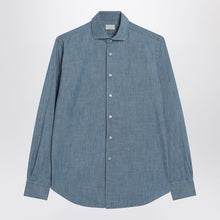  XACUS Light denim Tailor Fit shirt