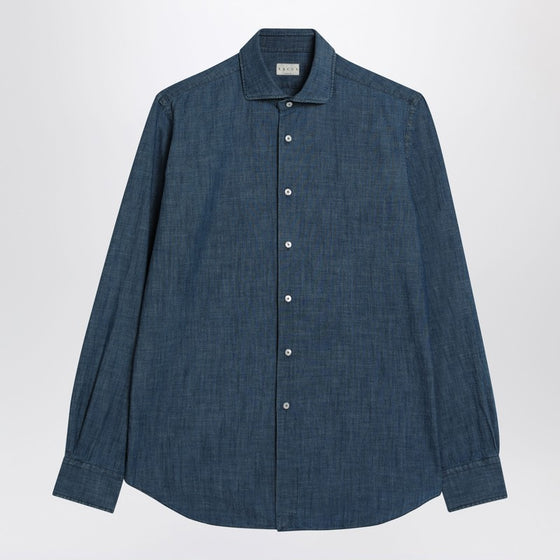 XACUS Blue denim Tailor Fit shirt