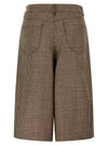 Brunello Cucinelli Prince Of Wales Lamé Bermuda Shorts