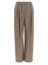 Brunello Cucinelli Light Pants With Pleats