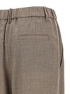 Brunello Cucinelli Light Pants With Pleats