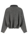 Brunello Cucinelli Shiny Zipper Pull Jacket