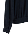 Brunello Cucinelli Shiny Zipper Pull Sweatshirt