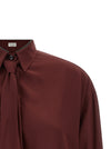 Brunello Cucinelli Shiny Collar Shirt