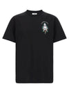 Casablanca T-shirt With Hotel Emblem Print