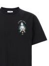 Casablanca T-shirt With Hotel Emblem Print
