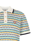 Casablanca Tuck Stitch Polo Shirt