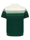 Casablanca Bouclé Stripes Polo Shirt
