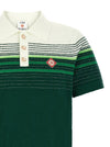 Casablanca Bouclé Stripes Polo Shirt