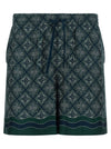 Casablanca Radiating Monogram Shorts