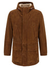 Brunello Cucinelli Suede Parka