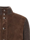 Brunello Cucinelli Suede Insert Jacket