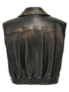 Miu Miu Logo Nappa Vest