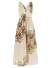 Brunello Cucinelli Bloom Print Dress