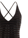 Brunello Cucinelli Dazzling Stripes One-piece Swimsuit