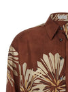 Brunello Cucinelli Floral Patterned Shirt