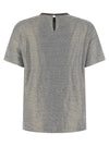 Brunello Cucinelli Shiny Collar Detail T-shirt
