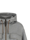 Brunello Cucinelli Shiny Zipper Pull Bomber Jacket