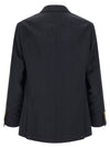 Brunello Cucinelli Silk Twill And Linen Délavé Blazer