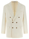 Brunello Cucinelli Linen Silk Blazer