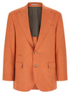 Brunello Cucinelli Mouliné Canvas Blazer