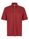 Brunello Cucinelli Polo Jersey Mélange