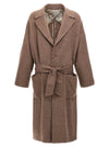 Etro Single-breasted Wool Coat