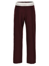 Martine Rose Rolled Waistband Tailored Pants