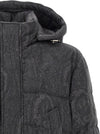 Etro Grey Arnica Down Jacket