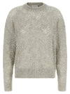 Brunello Cucinelli Dazzling Abstract Leaf Sweater