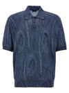 Etro Paisley Polo Shirt