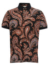 Etro Polo Paisley Flowers
