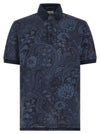 Etro Arnica Paisley Polo Shirt