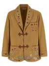 Bode Feather Runner Smoking Blazer