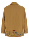 Bode Feather Runner Smoking Blazer