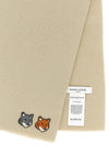 Maison Kitsuné Double Fox Head Scarf