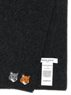 Maison Kitsuné Double Fox Head Scarf